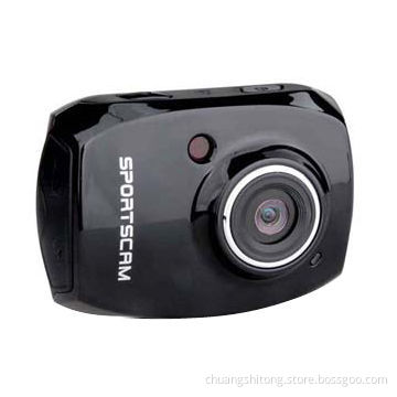 New hot sale 2.4-inch touch panel, 1080p/30fps underwater helmet action camera